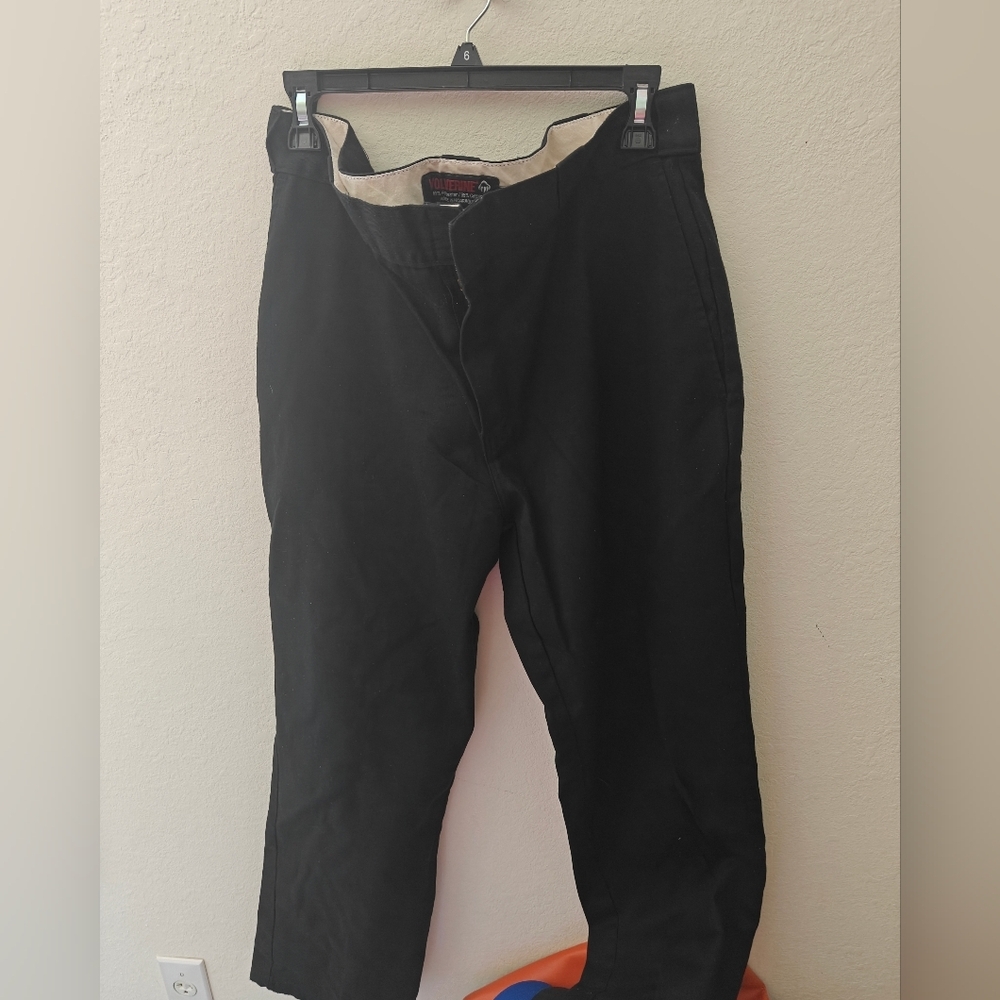 Wolverine Mens Black Work Pants